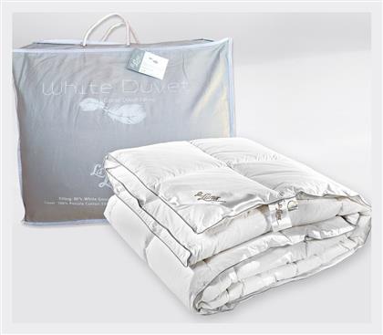 Υπέρδιπλο 240x260εκ. Duvet 80/20 Λευκό La Luna