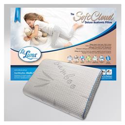 Παιδικό Μαξιλάρι Ύπνου Memory Foam Soft Cloud Deluxe 40x65εκ. La Luna