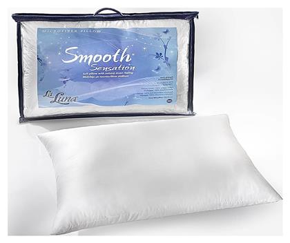 Smooth Μαξιλάρι Ύπνου Microfiber Medium Μαλακό 50x70cm La Luna