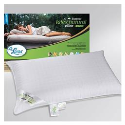 Superior Natural High Profile Μαξιλάρι Ύπνου Latex Ανατομικό Μέτριο 48x75cm La Luna