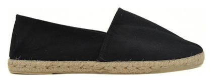 La Maison De L`espadrille Υφασμάτινες Ανδρικές Εσπαντρίγιες σε Μαύρο Χρώμα - Maison DeLespadrille