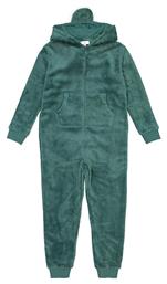 Collections Παιδική Πιτζάμα Ολόσωμη Χειμωνιάτικη Fleece Πράσινη La Redoute