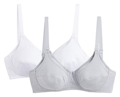 Σουτιέν Εγκυμοσύνης & Θηλασμού με Clips Γκρι La Redoute