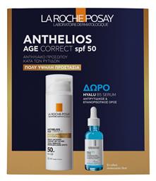 Αnthelios Age Correct SPF50 Σετ Αντηλιακών 2τμχ La Roche Posay
