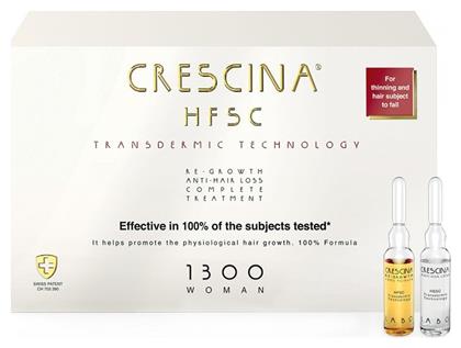 Crescina Transdermic Re-Growth HFSC a Αμπούλες Μαλλιών κατά της Τριχόπτωσης για Γυναίκες 20x3.5ml Labo