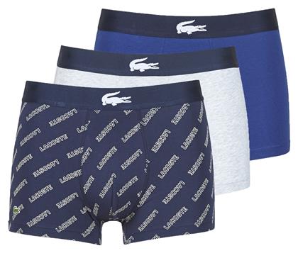 Ανδρικά Boxer 3 Pack Μπλε / Γκρι Lacoste