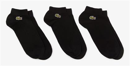 Ανδρικές Μονόχρωμες Κάλτσες Μαύρες 3Pack Lacoste