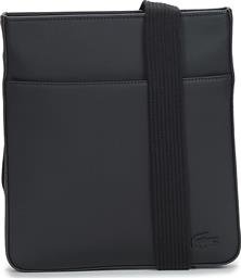 Lacoste Ανδρική Τσάντα Ώμου / Χιαστί σε Μαύρο χρώμα