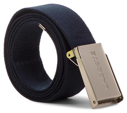 Ανδρική Ζώνη Ιμάντας Navy Μπλε Lacoste