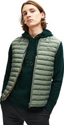 Lacoste ανδρικό μπουφάν αμάνικο καπιτονέ - BH8401 - Χακί από το Notos