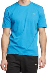 Lacoste Ανδρικό T-shirt Μπλε Μονόχρωμο