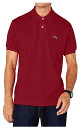 Ανδρικό T-shirt Κοντομάνικο Polo Μπορντό Lacoste
