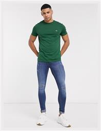 Ανδρικό T-shirt Πράσινο Μονόχρωμο Lacoste
