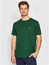 Ανδρικό T-shirt Πράσινο Μονόχρωμο Lacoste