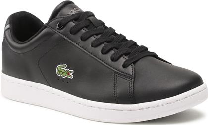 Lacoste Carnaby BL21 1 SMA Ανδρικό Sneaker Μαύρο από το Troumpoukis