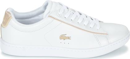 Lacoste Carnaby Evo 118 Γυναικεία Sneakers Λευκά από το Troumpoukis