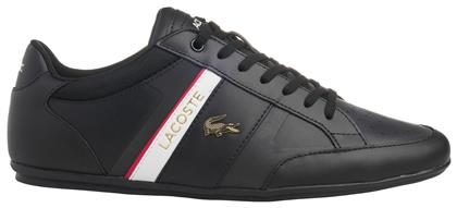 Chaymon Ανδρικό Sneaker Μαύρο Lacoste από το Plus4u