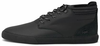 Esparre Chukka Ανδρικά Μποτάκια Μαύρα Lacoste
