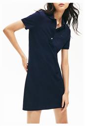 Lacoste Mini All Day Φόρεμα Μακό με Κουμπιά Navy Μπλε από το Notos