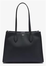 Γυναικεία Τσάντα Shopper Ώμου Μαύρη Lacoste