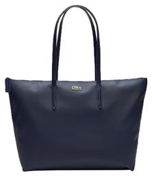 L.12.12 Concept Zip Γυναικεία Τσάντα Shopper Ώμου Navy Μπλε Lacoste