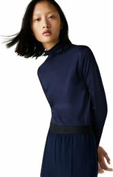 Lacoste Μακρυμάνικη Χειμερινή Γυναικεία Μπλούζα Navy Μπλε από το Koolfly