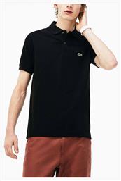 Polo Μπλούζα Μαύρη Lacoste
