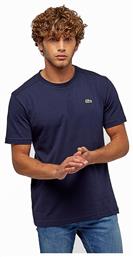 Technical Jersey Ανδρικό Αθλητικό T-shirt Κοντομάνικο Navy Μπλε Lacoste από το Notos