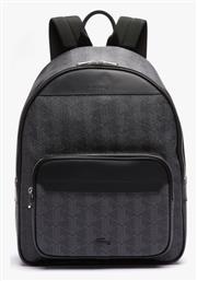 The Blend Monogram Ανδρικό Σακίδιο Πλάτης Μαύρο Lacoste