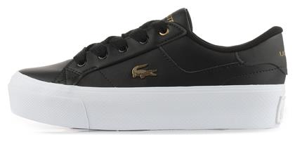 Ziane Γυναικεία Flatforms Sneakers Μαύρα Lacoste