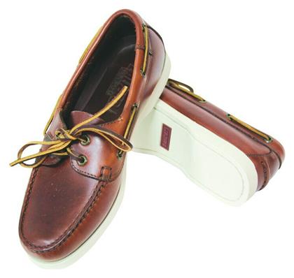 Δερμάτινα Ανδρικά Boat Shoes σε Καφέ Χρώμα Lalizas