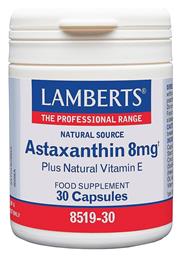 Astaxanthin 8mg 30 κάψουλες Lamberts