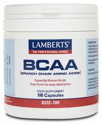 Bcaa 180 ταμπλέτες 180 κάψουλες Lamberts