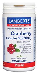 Cranberry 18.75mg 60 κάψουλες Lamberts