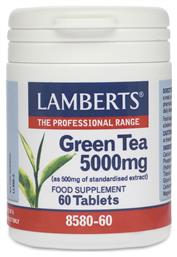 Green Tea 5000mg Πράσινο Τσάι 60 ταμπλέτες Lamberts