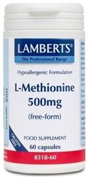 L-Methionine 500mg 60 κάψουλες Lamberts