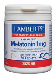 Melatonin 1mg 60 ταμπλέτες Lamberts