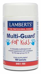 Multi-Guard For Kids Πολυβιταμίνη 100 ταμπλέτες Lamberts