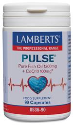 Pulse Pure Fish Oil 1300mg & CoQ10 100mg Ιχθυέλαιο 1300mg 90 κάψουλες Lamberts