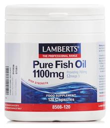 Pure Fish Oil Ιχθυέλαιο 1100mg 120 κάψουλες Lamberts