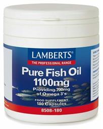 Pure Fish Oil Ιχθυέλαιο 1100mg 180 κάψουλες Lamberts