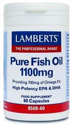 Pure Fish Oil Ιχθυέλαιο 1100mg 60 κάψουλες Lamberts