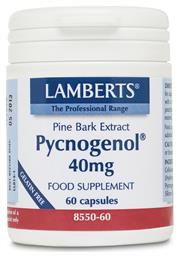 Pycnogenol 40mg 60 κάψουλες Lamberts