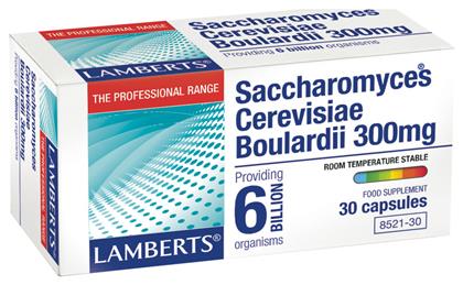 Saccrharomyces Cerevisiae Boulardii 300mg 30 κάψουλες Lamberts