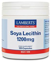 Soya Lecithin 1200mg 120 κάψουλες Lamberts