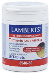 Turmeric Fast Release 200mg Κουρκουμάς 60 ταμπλέτες Lamberts