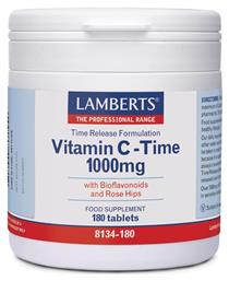 Vitamin C Time Βιταμίνη 1000mg 180 ταμπλέτες Lamberts