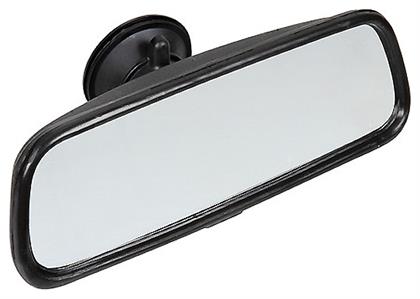 Εσωτερικός Καθρέπτης Αυτοκινήτου 21.3 x 5.5cm με Βεντούζα Lampa