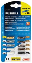 FUS-0 Automotive Cartridge Fuses Set Lampa