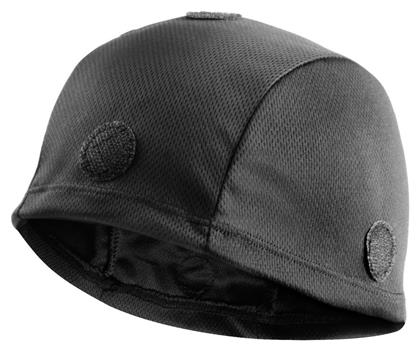 Head-Cap Κάλυμμα Κεφαλιού Αναβάτη Μοτοσυκλέτας από Πολυεστέρα Μαύρο Χρώμα Lampa